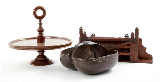 Victorian woodenware and