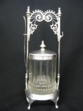 Victroian Silverplate Pickle C