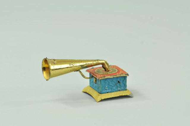 VICTROLA PENNY TOY Lithographed tin