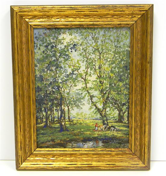 Vida Roberts  oil on artist