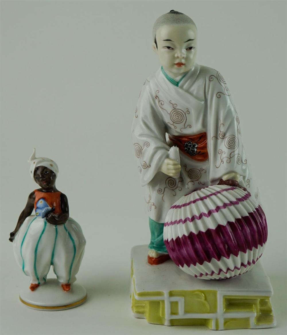 VIENNA AUGARTEN PORCELAIN FIGURE OF