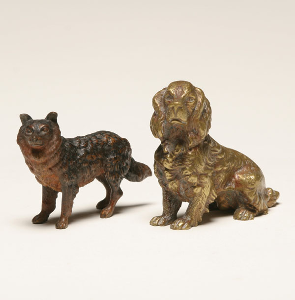 Vienna bronze cold painted collie