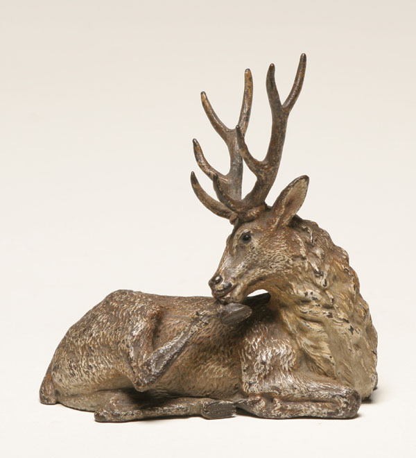 Vienna bronze figure of recumbent