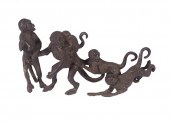 VIENNA BRONZE MONKEYS Finely C