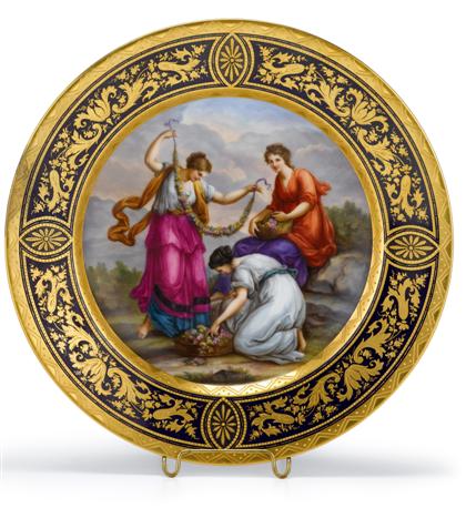 Vienna 'jeweled' porcelain