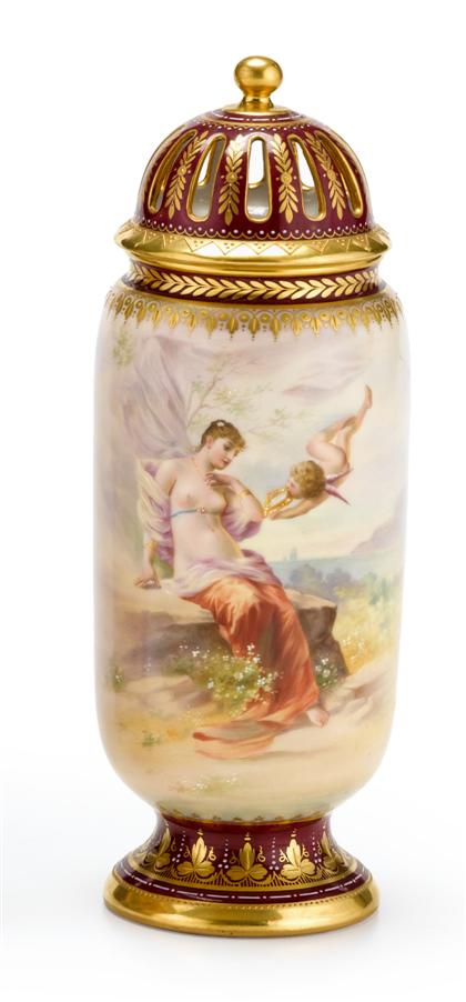 Vienna porcelain brule parfum   