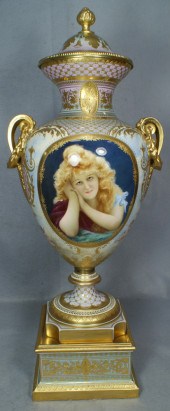 Vienna porcelain double sided