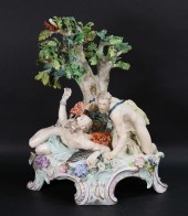 VIENNA PORCELAIN FIGURE GROUP