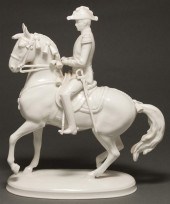 Vienna porcelain figure of a m