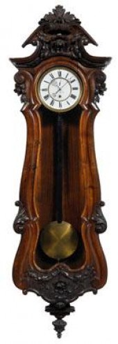 Vienna regulator clock, mixed