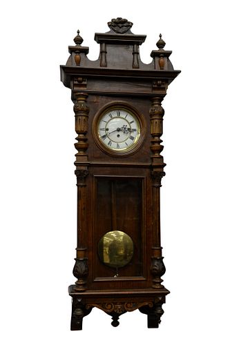 VIENNA REGULATOR CLOCK WALNUT