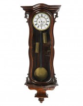 VIENNA REGULATOR MAHOGANY WALL