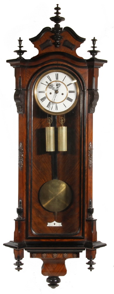 VIENNA REGULATOR Walnut and Black