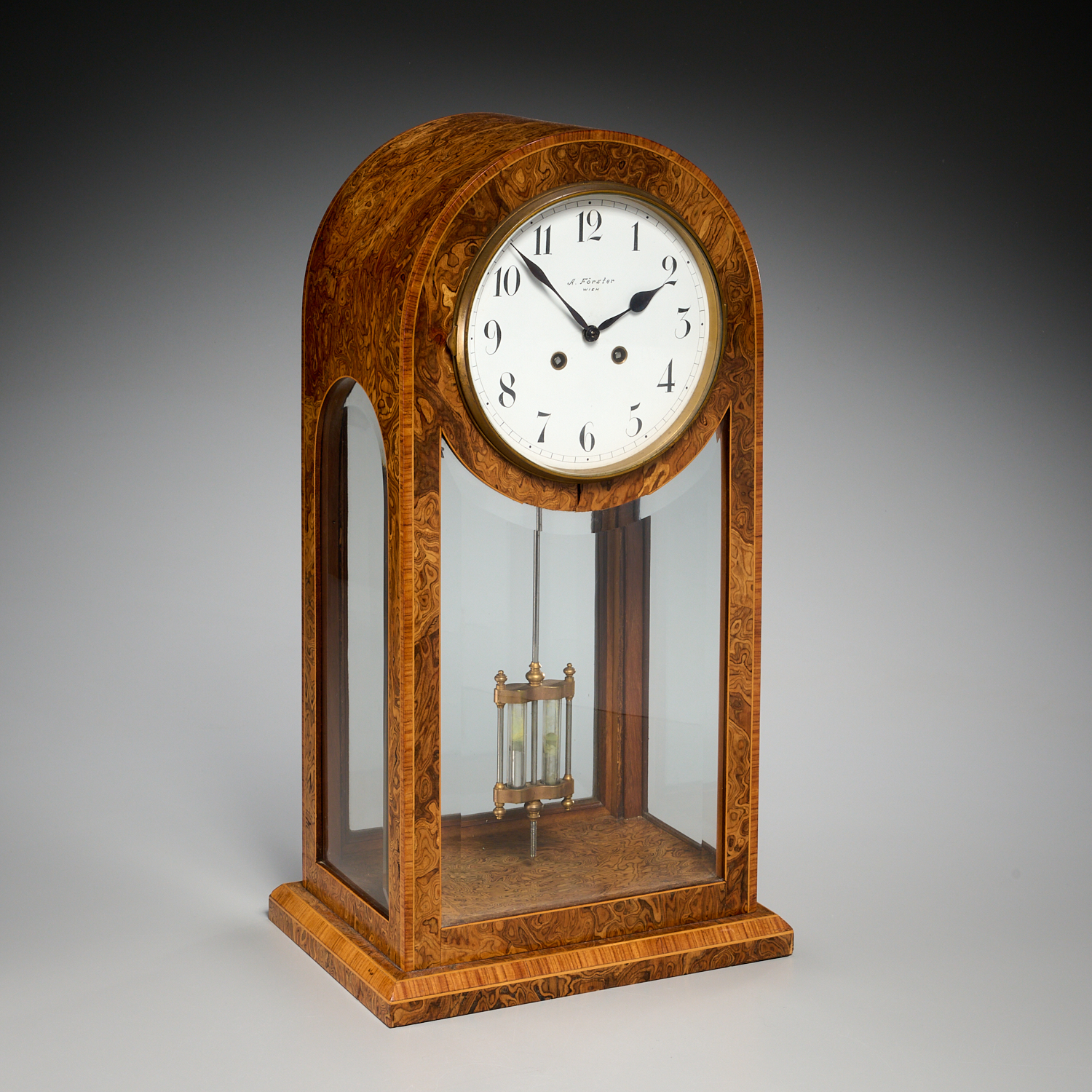 VIENNA SECESSIONIST MANTEL CLOCK,