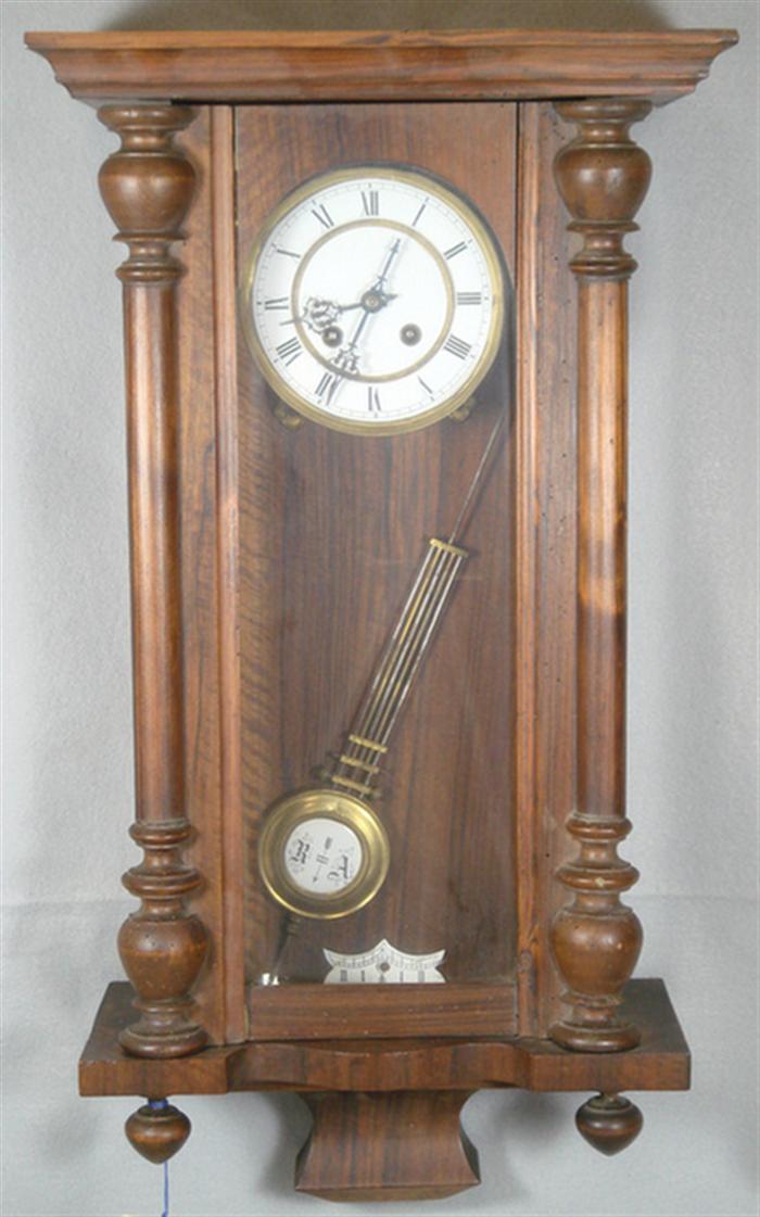 Vienna wall regulator, porcelain