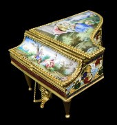 VIENNESE/ AUSTRIAN ENAMEL MUSI
