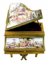 VIENNESE/ AUSTRIAN ENAMEL MUSI