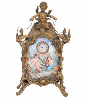 VIENNESE BRONZE & ENAMEL EROTI