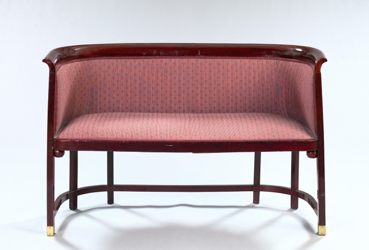 Viennese Ebonized Ash Semi-Circular