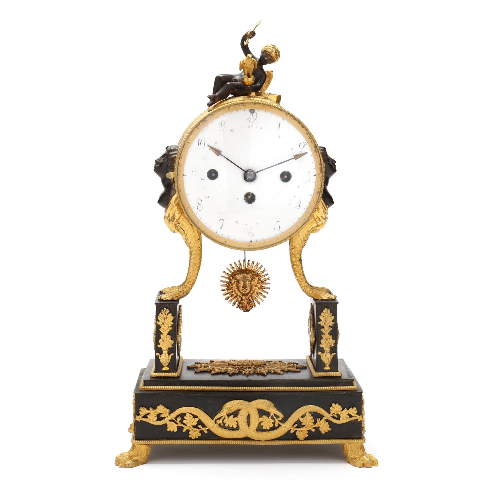 VIENNESE EMPIRE PATINATED AND