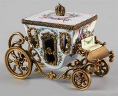 VIENNESE ENAMEL MODEL OF A MIN