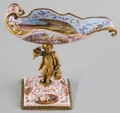 VIENNESE ENAMEL ON SILVER-GILT