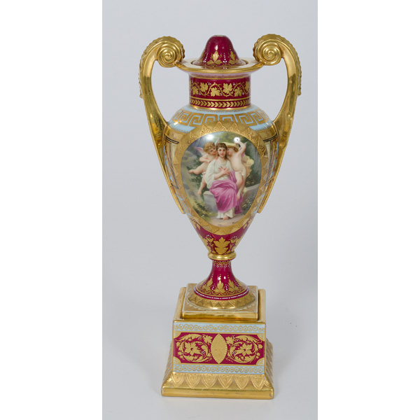 Viennese Porcelain Urn