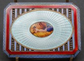 VIENNESE SILVER & ENAMEL EROTI