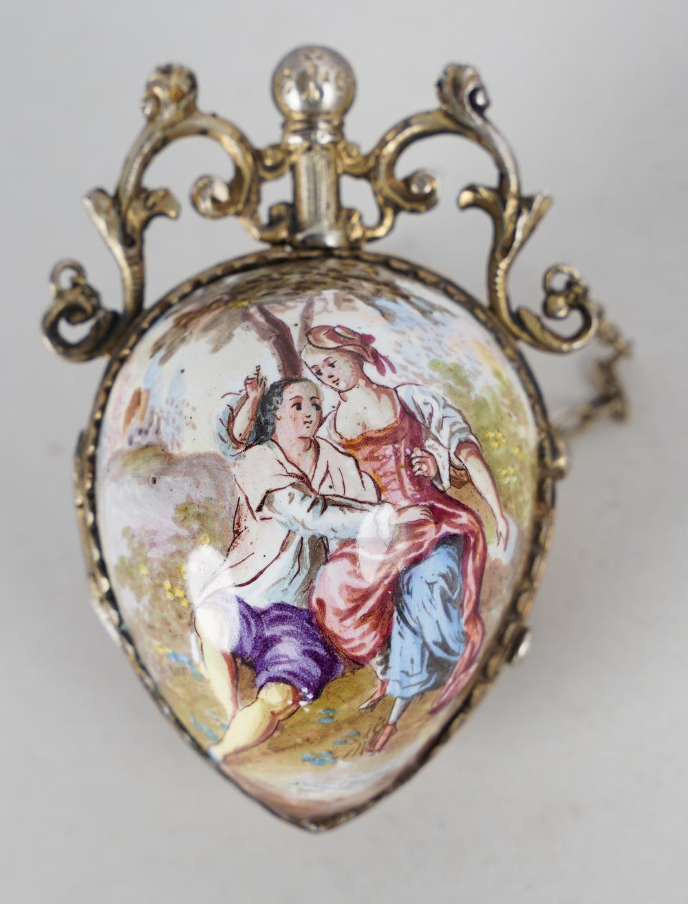 VIENNESE SILVER & ENAMEL