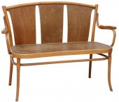 VIENNESE THONET BENTWOOD BENCH