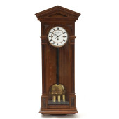 VIENNESE WALNUT REGULATOR WALL