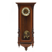 VIENNESE WALNUT REGULATOR WALL