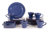 VIETRI PLATES - COBALT BLUETwe