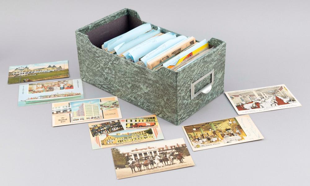 (VIEW AND TOPICAL): BOXED LOT OF