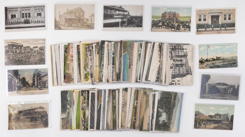 (VIEW) CONNECTICUT: 126 POSTCARDS