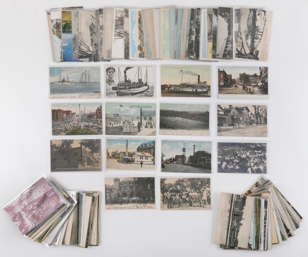 (VIEW) CONNECTICUT: 132 POSTCARDS