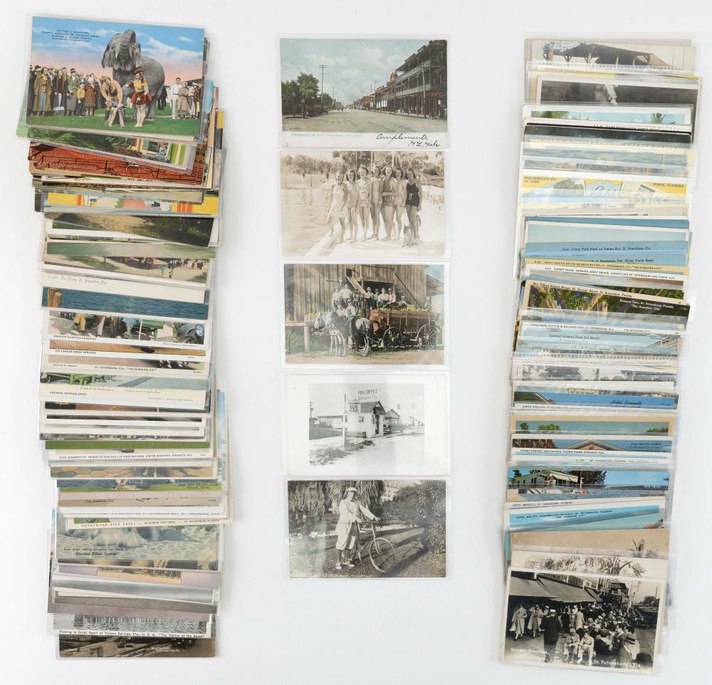 (VIEW) FLORIDA: 181 POSTCARDS EARLY