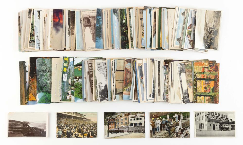 (VIEW) FOREIGN: 266 POSTCARDS EARLY