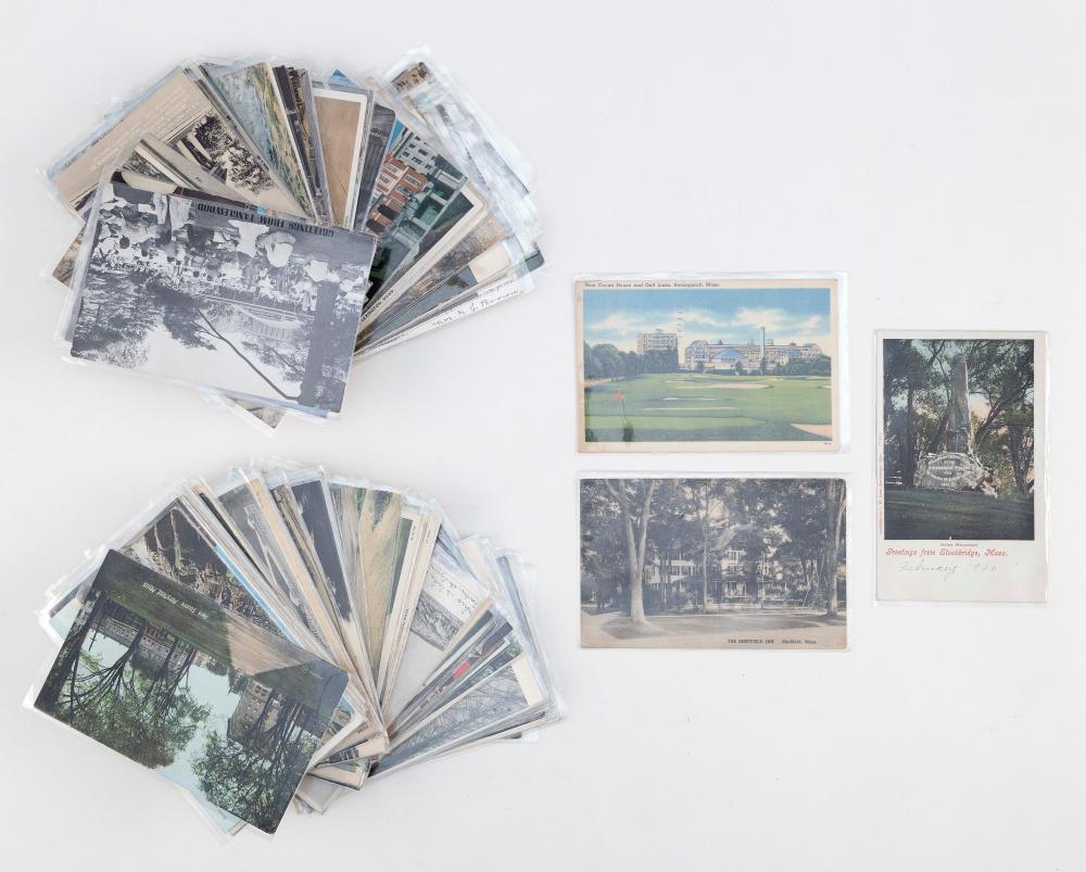 (VIEW) MASSACHUSETTS: 171 POSTCARDS