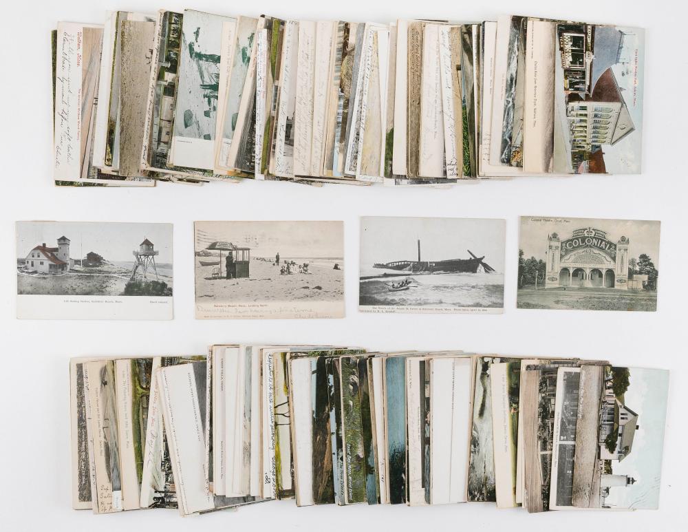 (VIEW) MASSACHUSETTS: 203 POSTCARDS