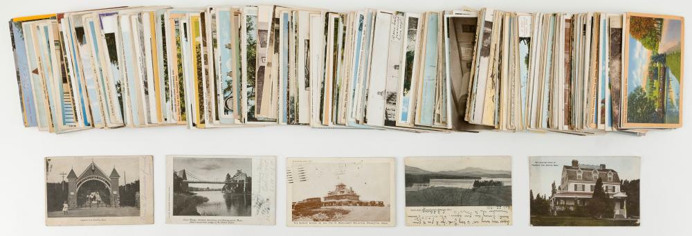 (VIEW) MASSACHUSETTS: BOXED LOT