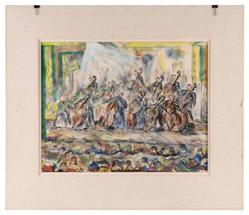 VIEW OF AN ORCHESTRA MID-20TH