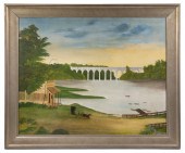 VIEW OF CROTON AQUEDUCT OVER H