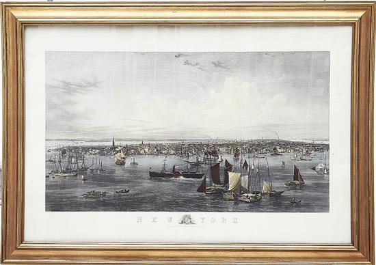 View of New York by Charles Mottram