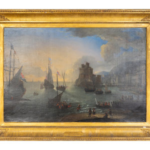 View of Southern Port (French,