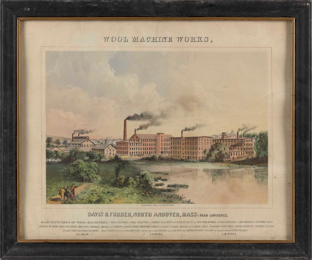 VIEW OF THE DAVIS & FURBER WOOL