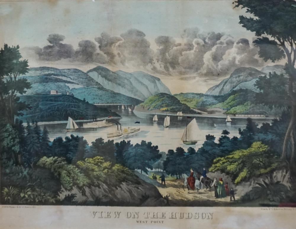 VIEW OF THE HUDSON, WEST POINT,