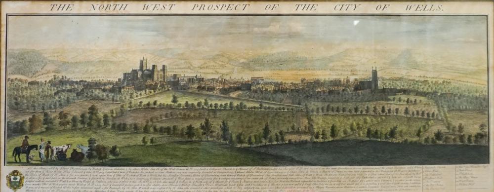 VIEW OF 'THE NORTH WEST PROSPECT OF