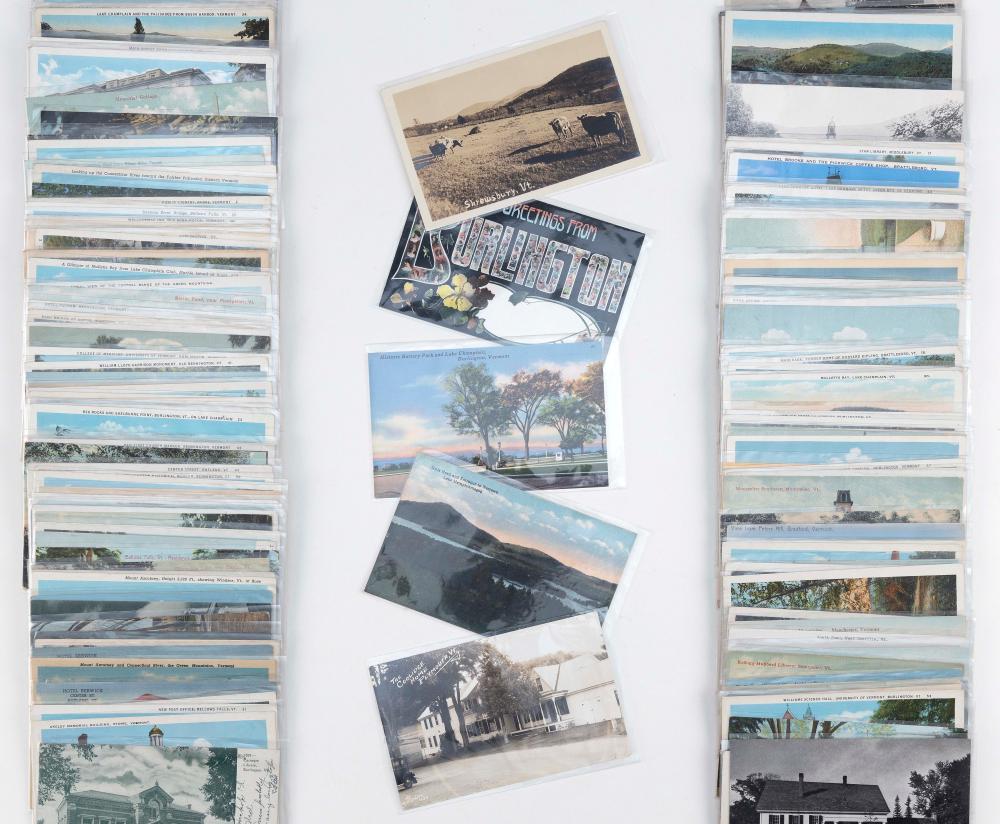 (VIEW) VERMONT: 151 POSTCARDS EARLY