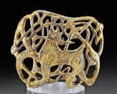 VIKING JELLING GILT SILVER BRO